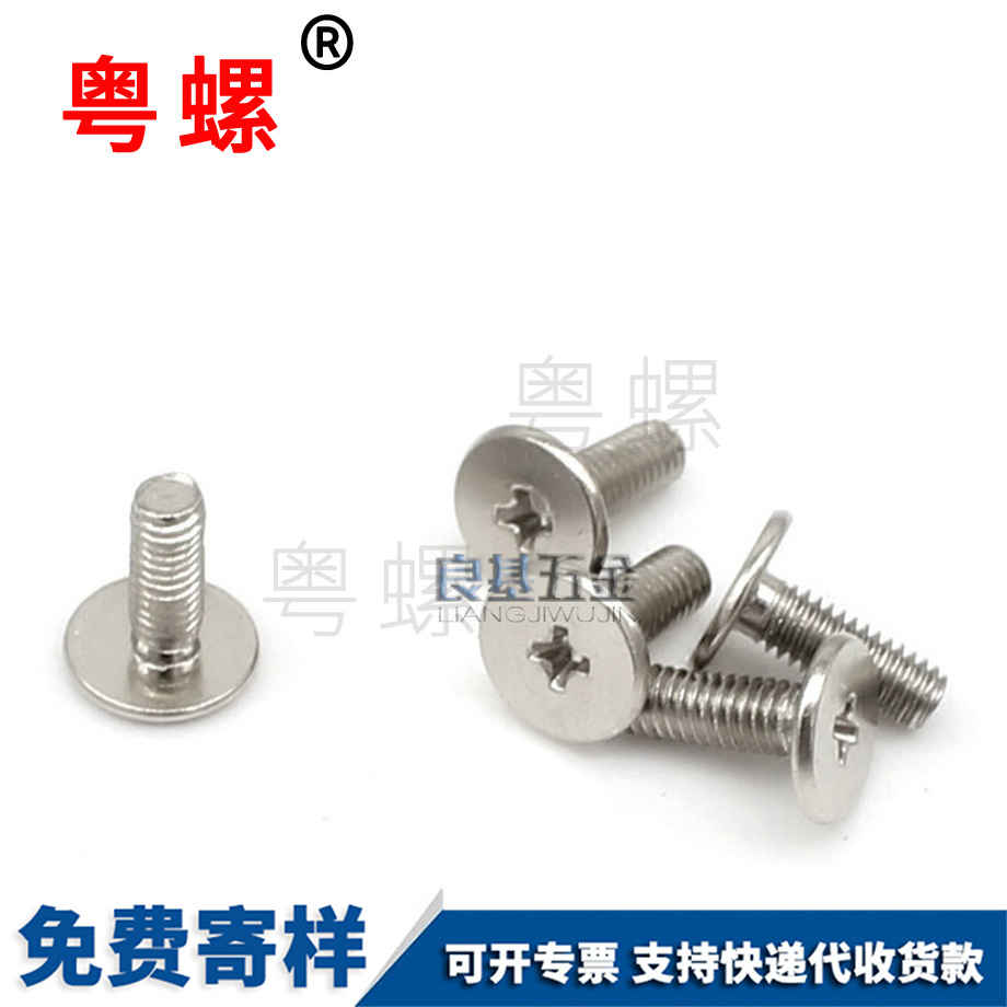 加工不銹鋼304牡丹江薄頭螺絲