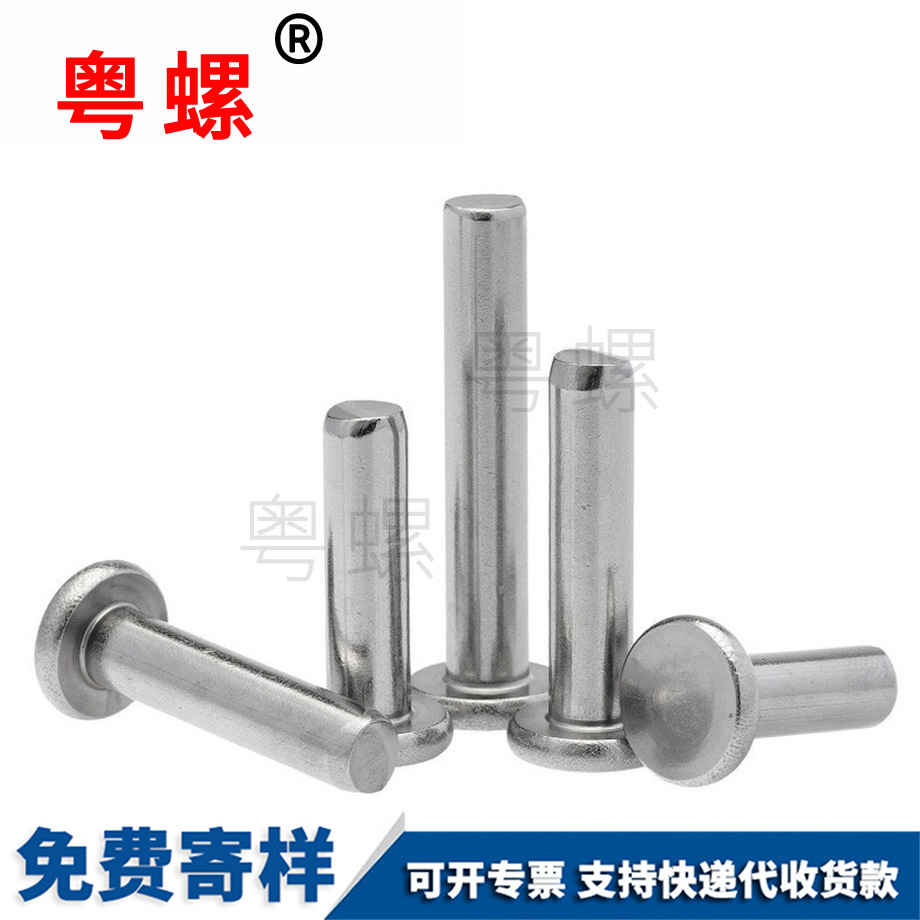 實(shí)心平頭鉚釘